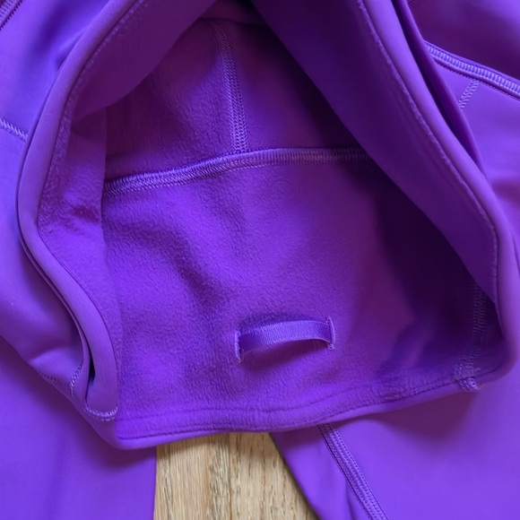 Lululemon Fast & Free tech fleece tights, size 4, 28” inseam - Picture 3 of 5